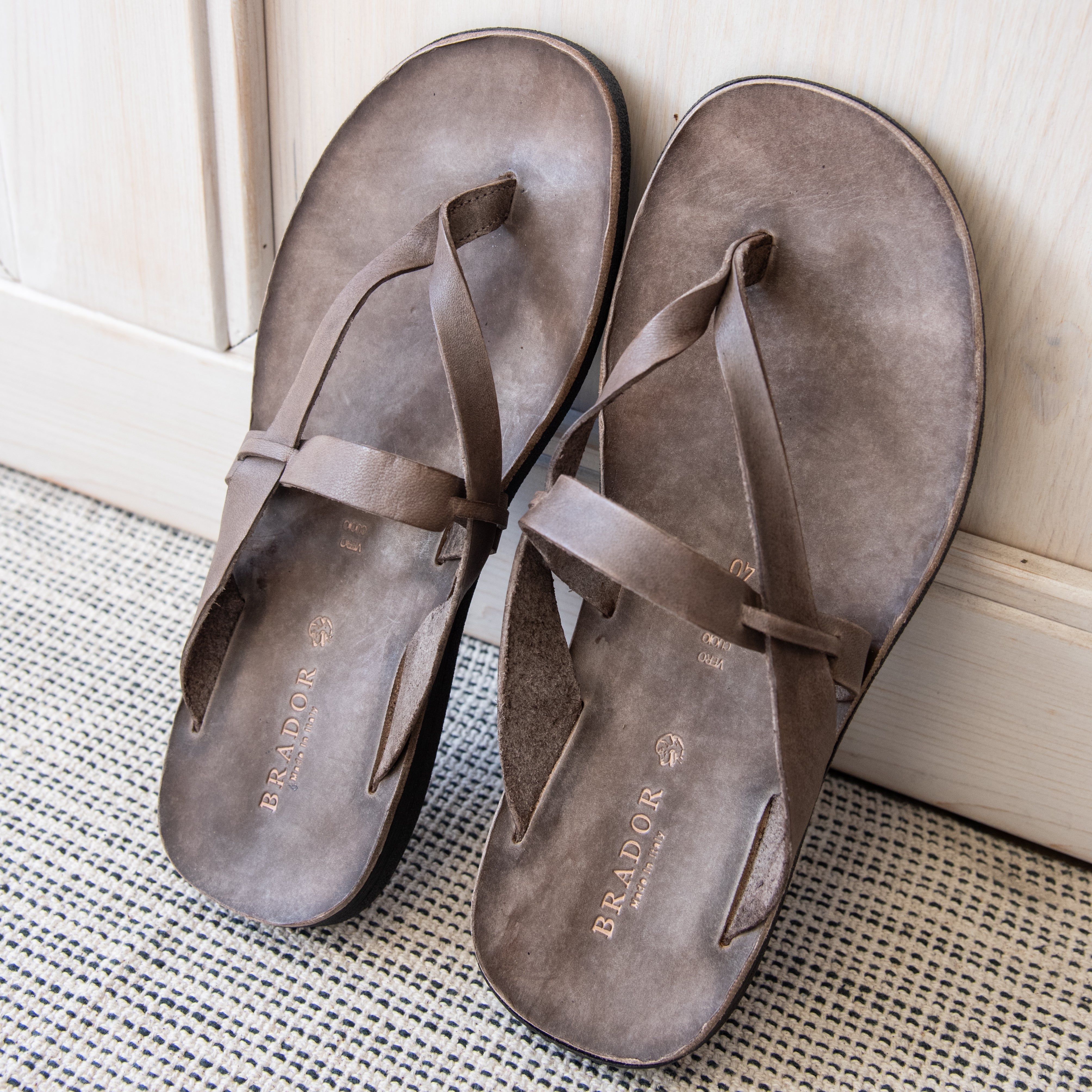 Men's Flat Sandals Collection – BRADOR JAPAN